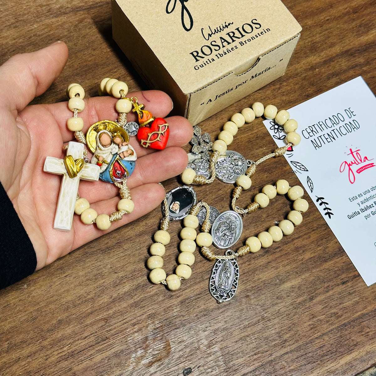 Rosario Virgen de Chiquinquirá - pre orden, entrega el 10 de junio 🥰 el Rosario de Sascha