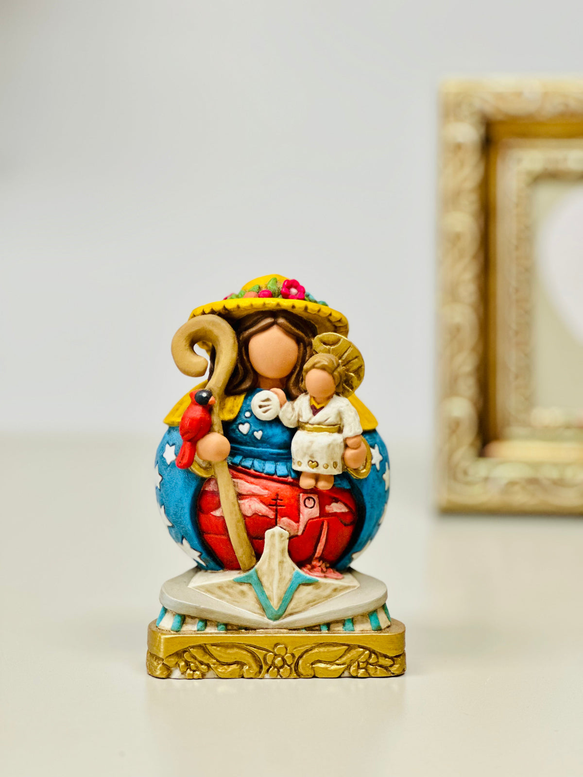 Virgen Divina Pastora Serie Guitla-Olivares
